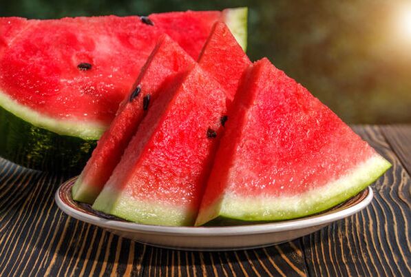 Watermelon to increase power