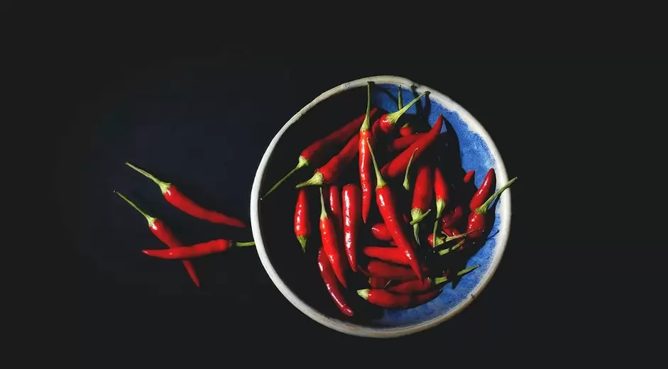 chili pepper for potency